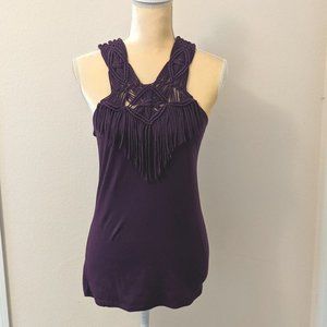 Moda International Crochet Tank